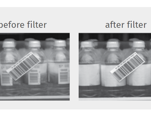 BP850 Before and after filter